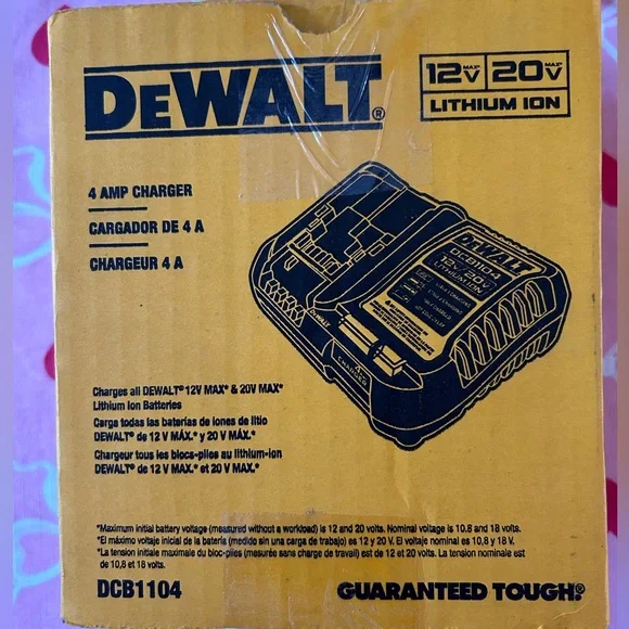 DeWALT 20V MAX Lithium-Ion 3.0Ah Battery with 12V to 20V MAX Charger - Picture 2 of 7